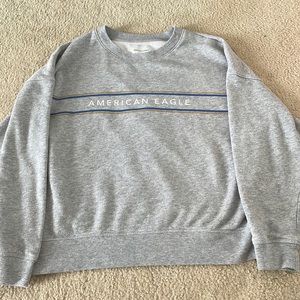 Womens grey American eagle sweatshirt